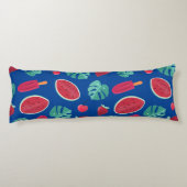 Popsicle, Cherry, aardbei en watermeloenen Lichaamskussen (Achterkant)