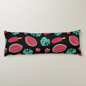 Popsicle, Cherry, aardbei en watermeloenen Lichaamskussen (Achterkant)