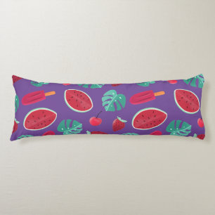 Popsicle, Cherry, aardbei en watermeloenen Lichaamskussen