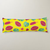 Popsicle, Cherry, aardbei en watermeloenen Lichaamskussen (Achterkant)