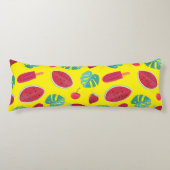 Popsicle, Cherry, aardbei en watermeloenen Lichaamskussen (Voorkant)