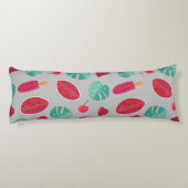 Popsicle, Cherry, aardbei en watermeloenen Lichaamskussen (Achterkant)