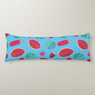 Popsicle, Cherry, aardbei en watermeloenen Lichaamskussen