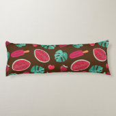 Popsicle, Cherry, aardbei en watermeloenen Lichaamskussen (Achterkant)