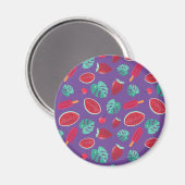 Popsicle, Cherry, aardbei en watermeloenen Magneet (Voorkant / Achterkant)