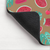 Popsicle, Cherry, aardbei en watermeloenen Muismat (Hoek)