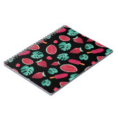 Popsicle, Cherry, aardbei en watermeloenen Notitieboek (Linkerzijde)