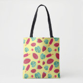 Popsicle, Cherry, aardbei en watermeloenen Tote Bag (Voorkant)