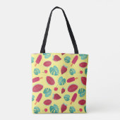 Popsicle, Cherry, aardbei en watermeloenen Tote Bag (Achterkant)