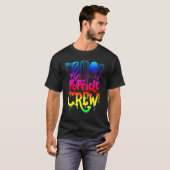 Popsicle Crew Fun Summertime Ice Lolly Summer Trea T-shirt (Voorkant volledig)