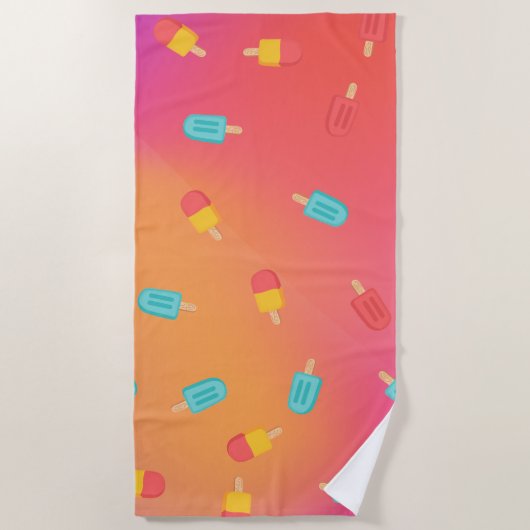 Popsicle Dream 🌞 Strandlaken (Voorkant)