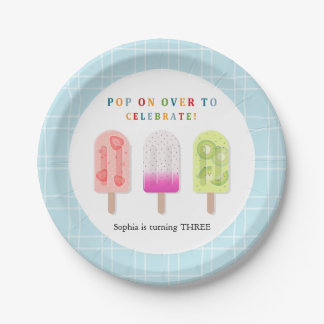 Popsicle Feestje Papieren Bordje
