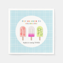 Popsicle Feestje Servet