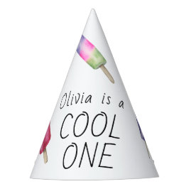 Popsicle Ice Cream Kids Verjaardag Feesthoedjes