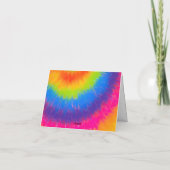 Popsicle ijs bedankkaartjes. briefkaart (Achterkant)