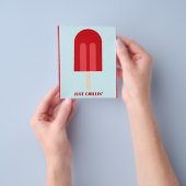 POPSICLE KILLENDE FUN SUMMER TREATS PUN MOTTO FLYER (Hand)