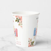 Popsicle klaar voor Pop Baby shower Papieren Bekers (Rechts)