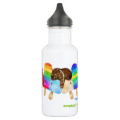 Popsicle Kleurrijke Kids Persoonlijk Waterfles (Links)