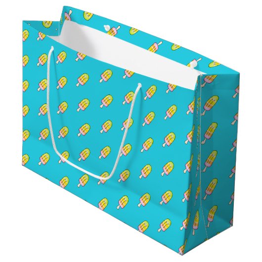 Popsicle Large Cadeautasje (Voorkant Gekanteld)