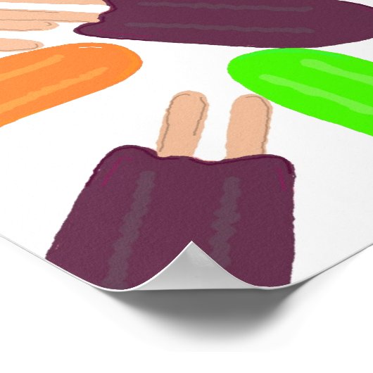 Popsicle Paradijs Poster (Hoek)