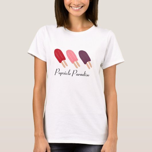 Popsicle Paradijs T-shirt (Voorkant)