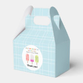 Popsicle Party Bedankdoosjes (Voorkant Zijde)