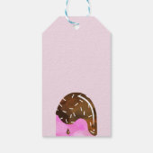 Popsicle Party Cool Ices Pink Bedankt Cadeaulabel (Achterkant)