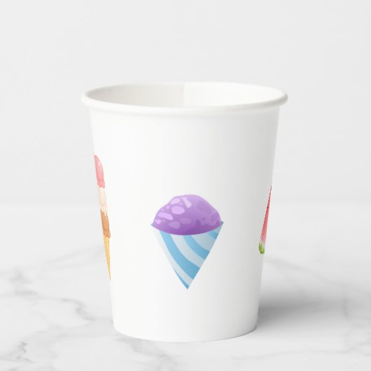 Popsicle Party Cups Papieren Bekers (Links)