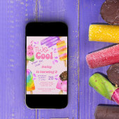 Popsicle Party Twee Cool Meisjes 2e Verjaardag Kaart