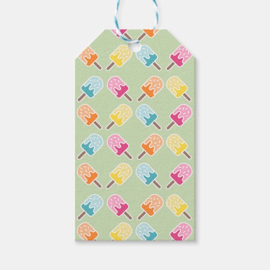 Popsicle pastel cadeau labels cadeaulabel (Voorkant)