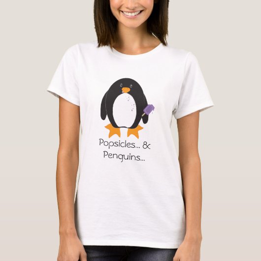 Popsicle Penguin T-shirt (Voorkant)