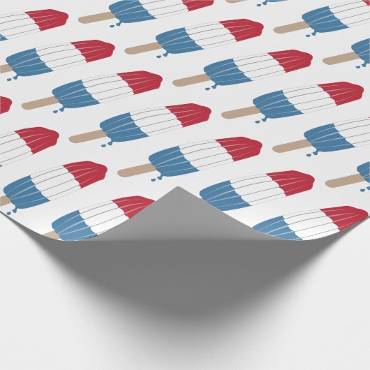 Popsicle Rocket Cadeaupapier (Hoek)