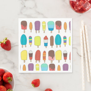 Popsicle Standard Luncheon Napkins Servet