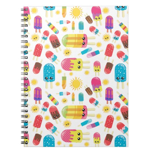 Popsicle Summer Design Notitieboek (Voorkant)