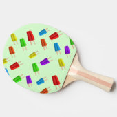 Popsicle Texture Icecream Ping Pong Paddle Tafeltennisbatje (Zijkant)