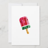 Popsicle verjaardag kaart (Achterkant)