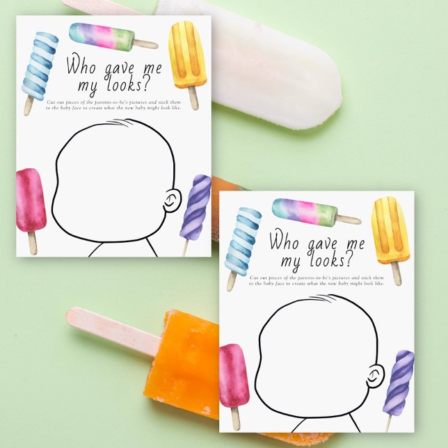 Popsicle - Wie gaf me mijn uiterlijk baby spel (Creator heeft geüpload)