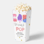 Popsicle Ze is klaar om pop Baby shower Bedankdoosjes (Popped)
