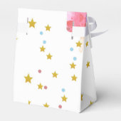 Popsicle Ze is klaar om pop Baby shower Bedankdoosjes (Achterkant)