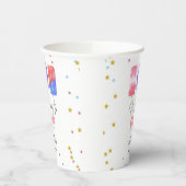 Popsicle Ze is klaar om pop Baby shower Papieren Bekers (Links)