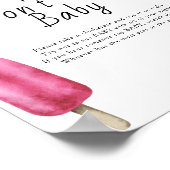 Popsicle - Zeg geen baby-Poster Poster (Hoek)