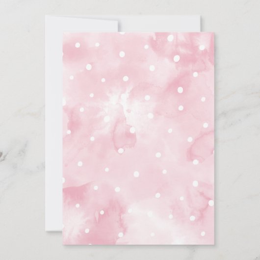 Popsicle Zomer Verjaardagsfeest Bedankkaart (Achterkant)