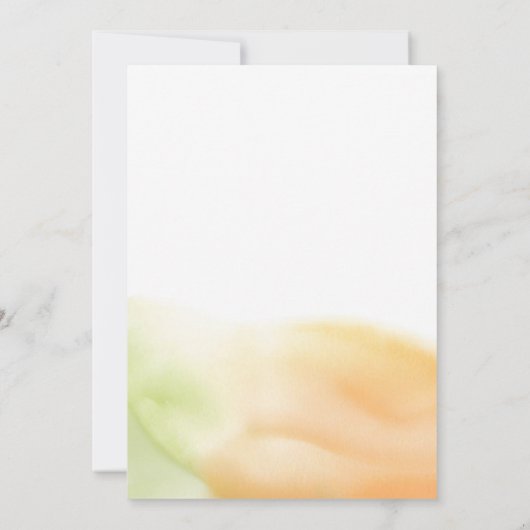 Popsicle Zomer Verjaardagsfeestuitnodiging Kaart (Achterkant)