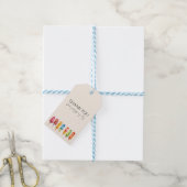 Popsicle Zomerfeest Verjaardag Cadeaulabel (Met Touw)