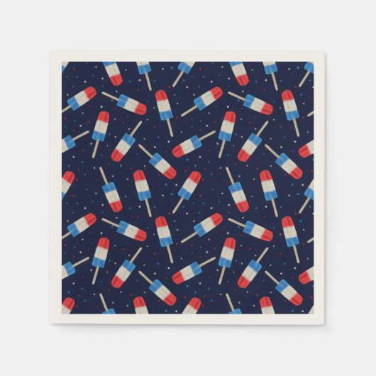 Popsicles At Night Servet (Voorkant)