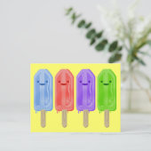 Popsicles Briefkaart (Staand voorkant)