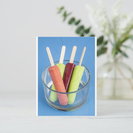 Popsicles Briefkaart (Staand voorkant)