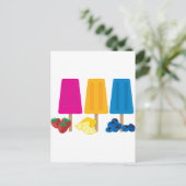 Popsicles Briefkaart (Staand voorkant)