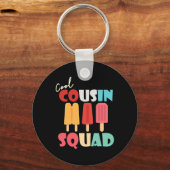 Popsicles Cool Cool Cousin Squad Matching Summer F Sleutelhanger (Voorkant)