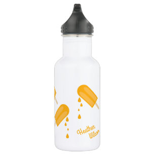 Popsicles Cute Kinder Water Flacon met naam Waterfles